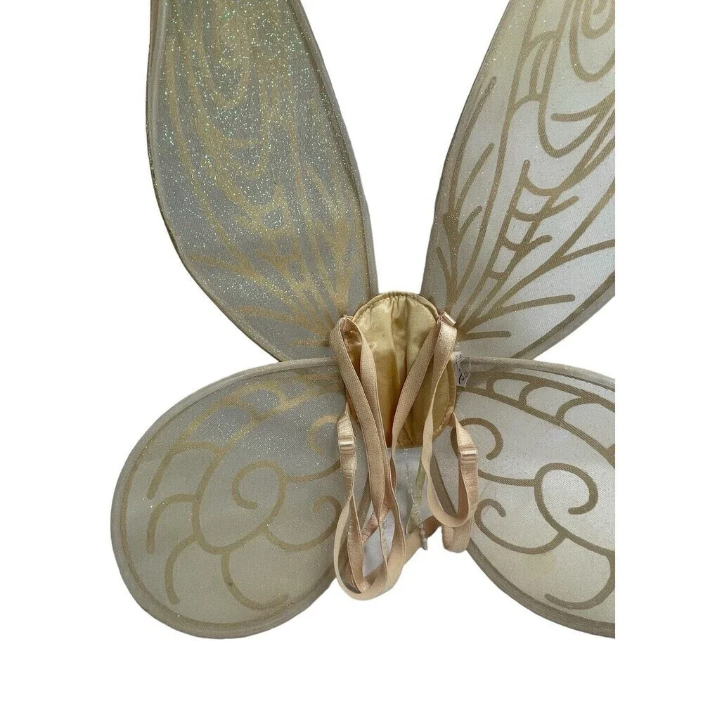 Disney Store Zarina The Pirate Fairy Golden Costume Wings Child Size OSFM